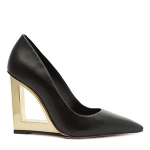 SCHUTZ Filipa Casual Nappa Leather Pump